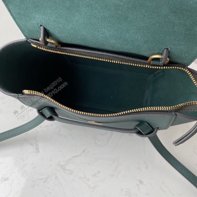 Celine女包 賽琳經典款中號女包 Celine belt bag 掌紋牛皮鯰魚包 189153  slyd2204